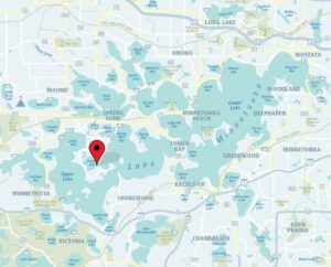 4300 Enchanted Drive Shorewood MN 55364 - Map of Lake Minnetonka