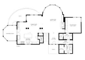 4300 Enchanted Drive - Main Level Floorplan height=